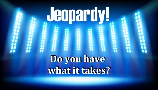 Jeopardy with Text